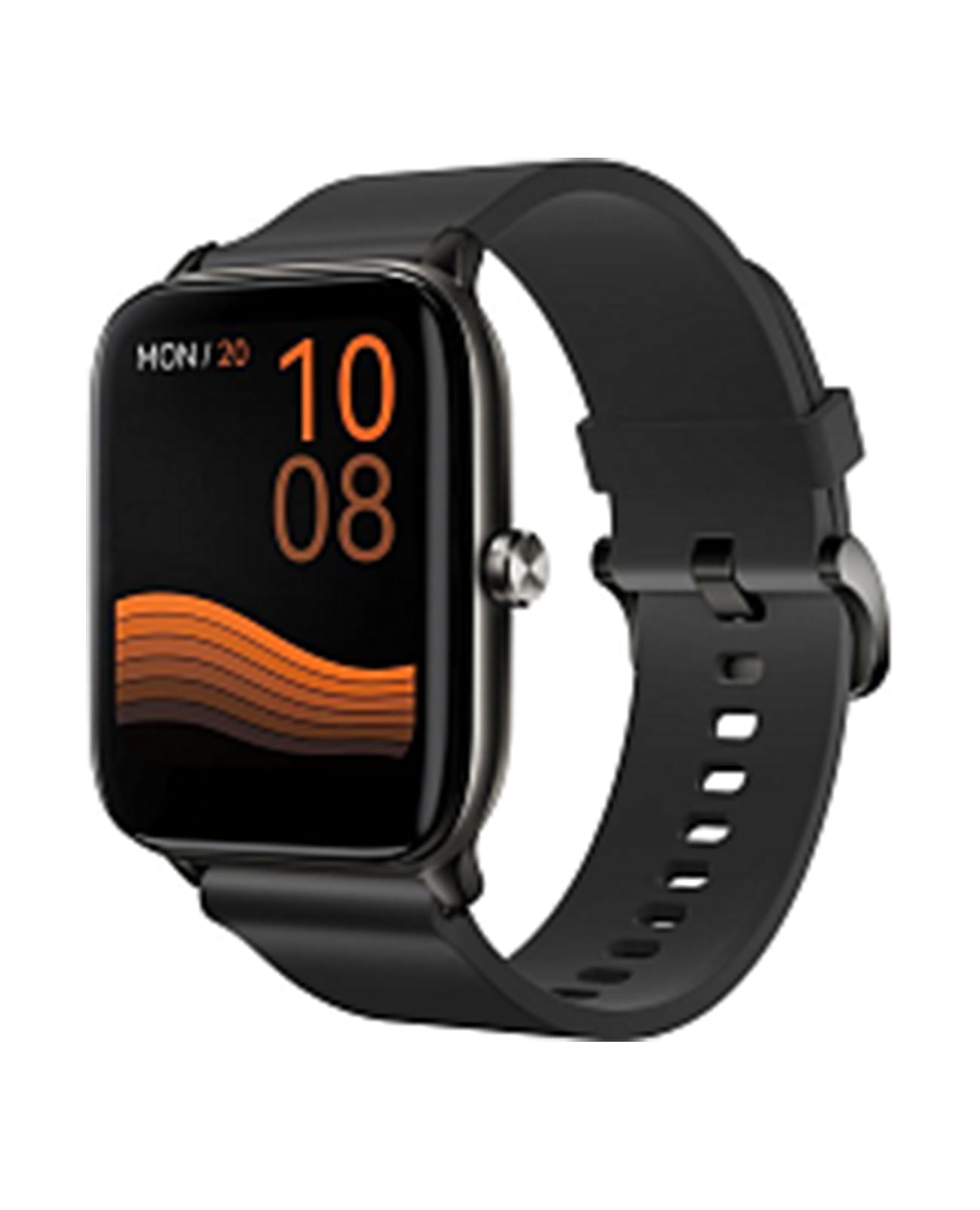 Haylou GST LS09B  GST LS09B электронные мужские часы цветной циферблат, браслет силикон — вид спереди